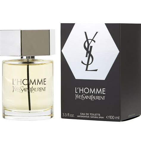 yves saint laurent l'homme 3.3oz men's eau de toilette|yves st laurent l'homme.